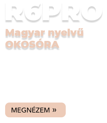 R6PRO magyar nyelvű okosóra