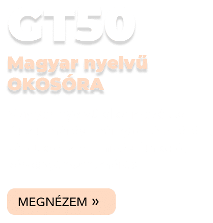 GT50 magyar menü okosóra