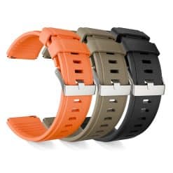 Univerzális szilikon óraszíj - okosóra pótszíj 22mm